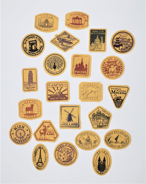 Antique Postage Stamp Stickers – Designaholic Studio Art Supplies